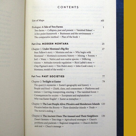 Book - Collapse: How Societies Choose to Fail or Succeed, by Jared Diamond - Picture 7 of 15